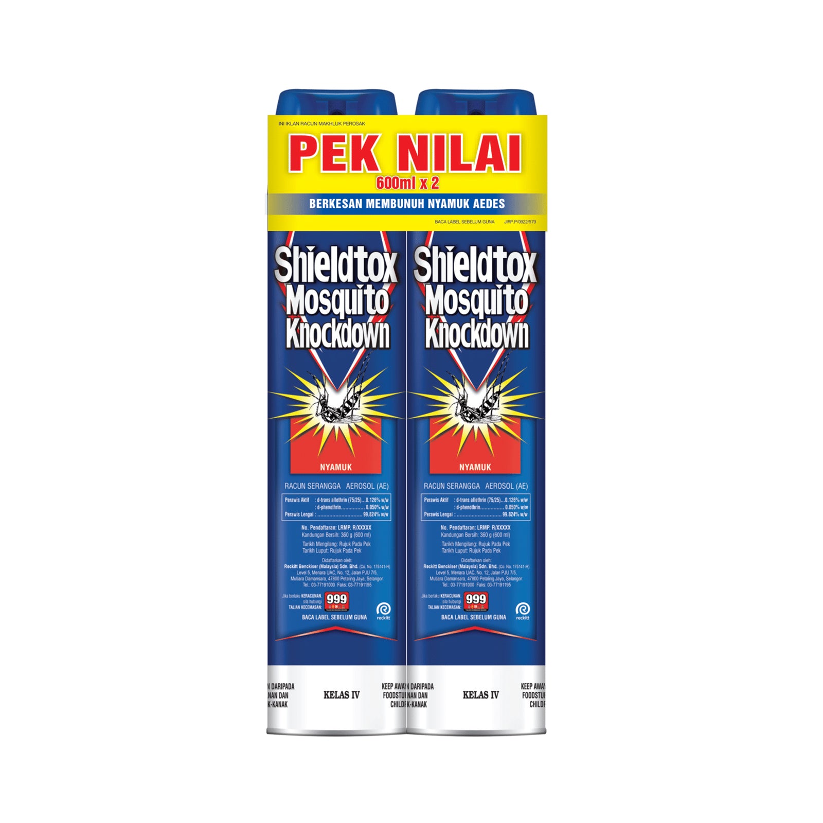 Shieldtox Aerosols FIK 600ml